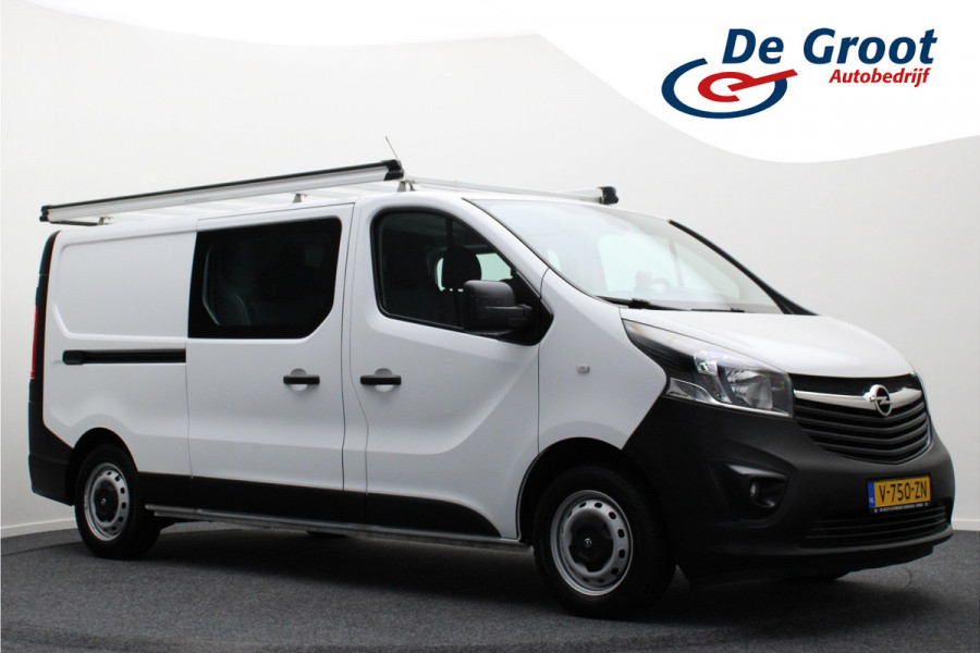 Opel Vivaro 1.6 CDTI L2H1 DC Business+ EcoFlex 6-Zits, Airco, Cruise, Navigatie, Bluetooth, Camera, Trekhaak