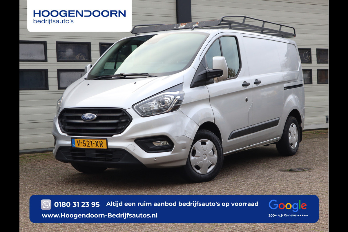 Ford Transit Custom 2.0 TDCI 131pk Euro 6 - Schuifdr. L+R - Trekhaak - Imperiaal - Navi