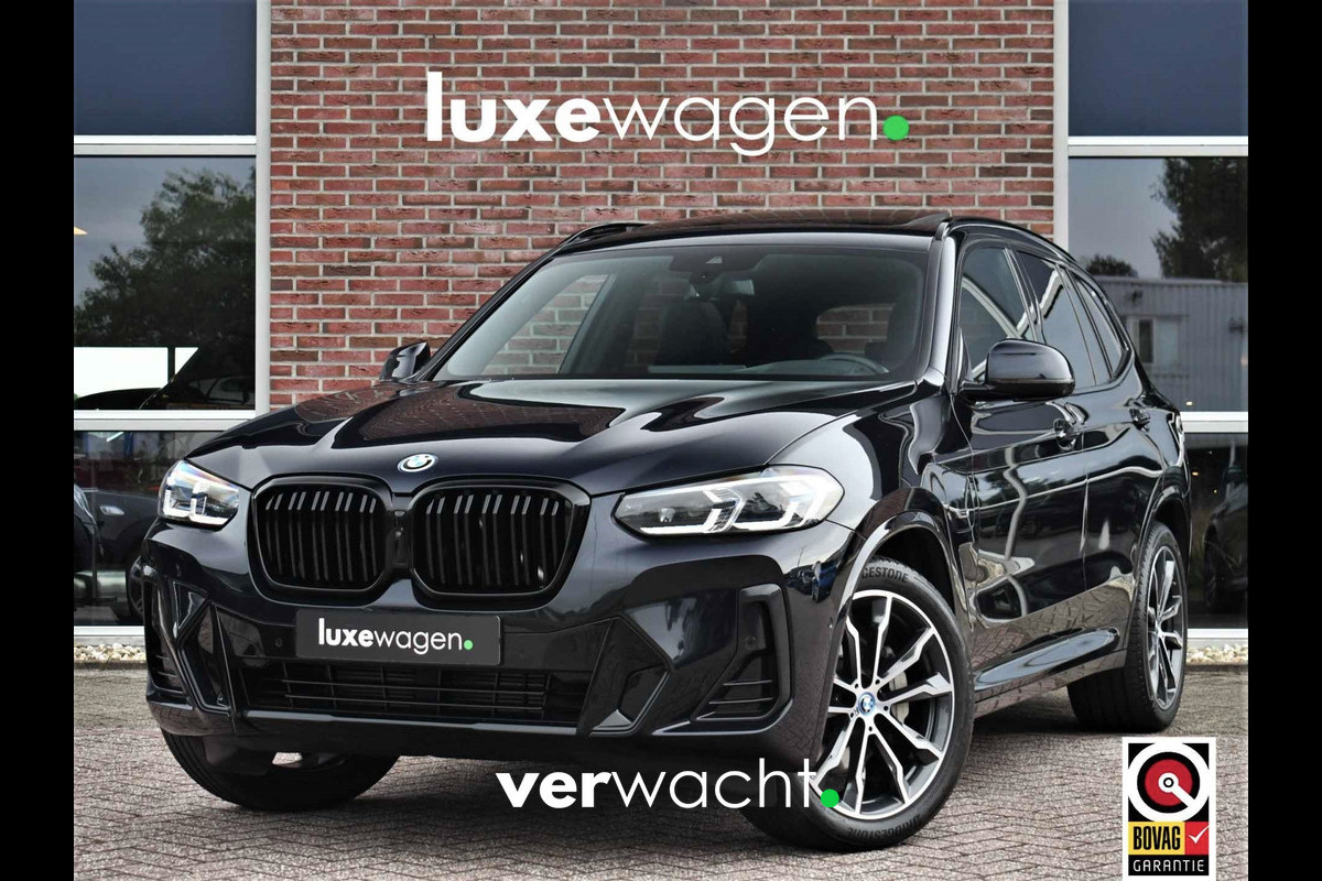 BMW X3 xDrive30e M-Sport Pano ACC El-zetels 360 H/K HUD 20inch