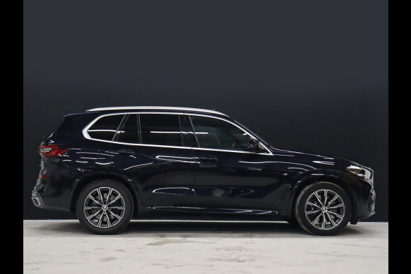 BMW X5 xDrive45e High Executive M Sport [SCHUIFKANTELDAK, ADAPTIVE CRUISE, HEAD UP, APPLE CARPLAY, MEMORYSEATS, 360 CAMERA, FLIPPERS, M PAKKET, VOL LEDER, STOELVERWARMING, NIEUWSTAAT]