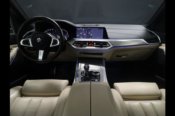 BMW X5 xDrive45e High Executive M Sport [SCHUIFKANTELDAK, ADAPTIVE CRUISE, HEAD UP, APPLE CARPLAY, MEMORYSEATS, 360 CAMERA, FLIPPERS, M PAKKET, VOL LEDER, STOELVERWARMING, NIEUWSTAAT]