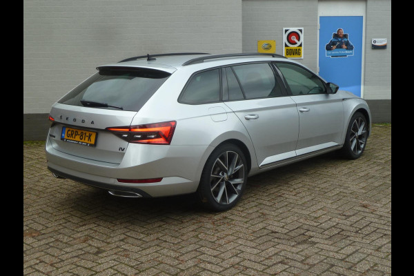 Škoda Superb Combi 1.4 TSI iV Sportline|Sportstoelen|Memory|Virtual-Cockpit|Keyless-Entry|Canton-Audio|Matrix-LED