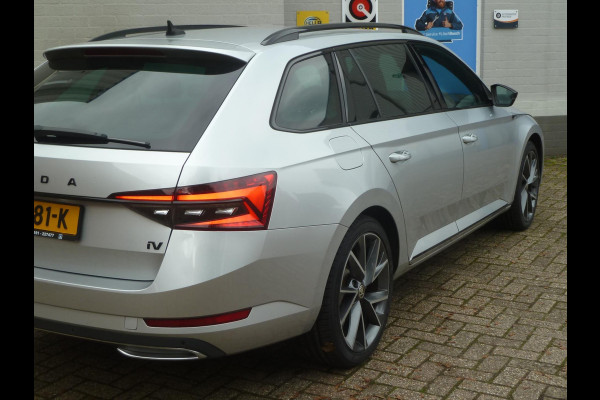 Škoda Superb Combi 1.4 TSI iV Sportline|Sportstoelen|Memory|Virtual-Cockpit|Keyless-Entry|Canton-Audio|Matrix-LED