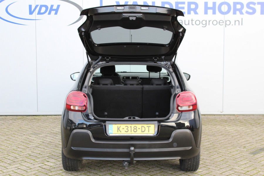 Citroën C3 1.2-83pk PureTech Feel. Praktische en comfortabele Citroën C3 ! Airco, navigatie, cruise control, telefoonvoorbereiding, Apple carplay/Android auto, trekhaak, parkeersensoren achter etc