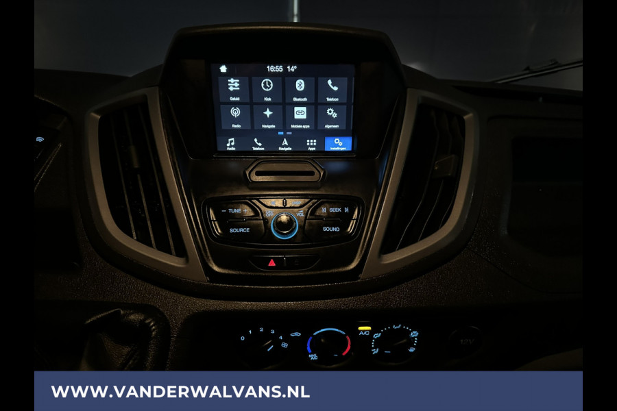 Ford Transit 2.0 TDCI 131pk L2H2 Euro6 Airco | 2800kg Trekhaak | Navigatie | Camera cruisecontrol, parkeersensoren, verwarmde voorruit, bijrijdersbank, apple carplay, android auto