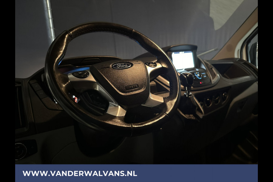 Ford Transit 2.0 TDCI 131pk L2H2 Euro6 Airco | 2800kg Trekhaak | Navigatie | Camera cruisecontrol, parkeersensoren, verwarmde voorruit, bijrijdersbank, apple carplay, android auto