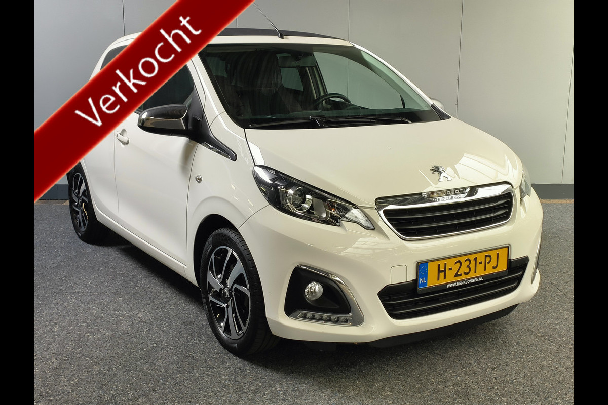 Peugeot 108 1.0 e-VTi Allure TOP! Rijklaar + 12 maanden Bovag-garantie Henk Jongen Auto's in Helmond,  al 50 jaar service zoals 't hoort!