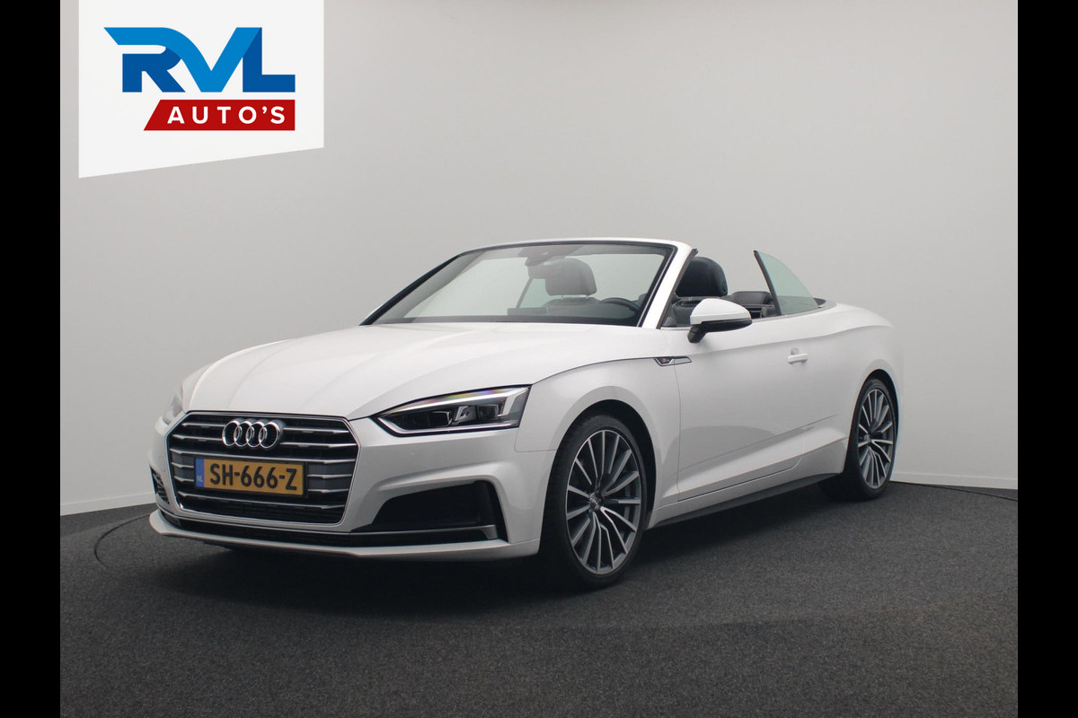 Audi A5 Cabriolet 2.0 TFSI *2 x S-Line* Origineel NL Leder Navigatie Trekhaak