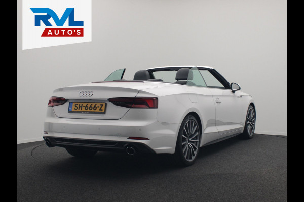 Audi A5 Cabriolet 2.0 TFSI *2 x S-Line* Origineel NL Leder Navigatie Trekhaak