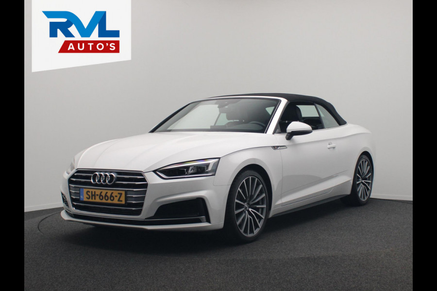 Audi A5 Cabriolet 2.0 TFSI *2 x S-Line* Origineel NL Leder Navigatie Trekhaak