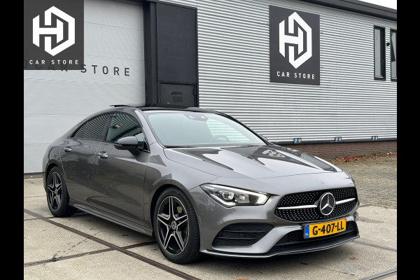 Mercedes-Benz CLA-Klasse 180 AMG Night Pano|Sfeer|Dodehoek|Dealer Onderhouden