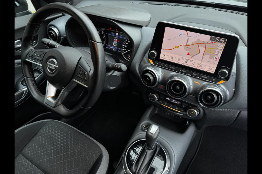 Nissan Juke 1.0 DIG-T Enigma / Trekhaak / Navigatie + Camera / Automaat / Climate Control / Stoelverwarming / Full-LED