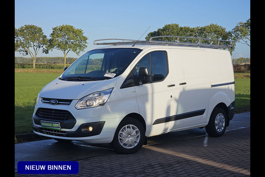 Ford Transit Custom 310 2.0 TDCI L1H1 Trend 2XZijdeur NAP Euro6 Imperiaal  Wp-Inrichting Oh-Historie!