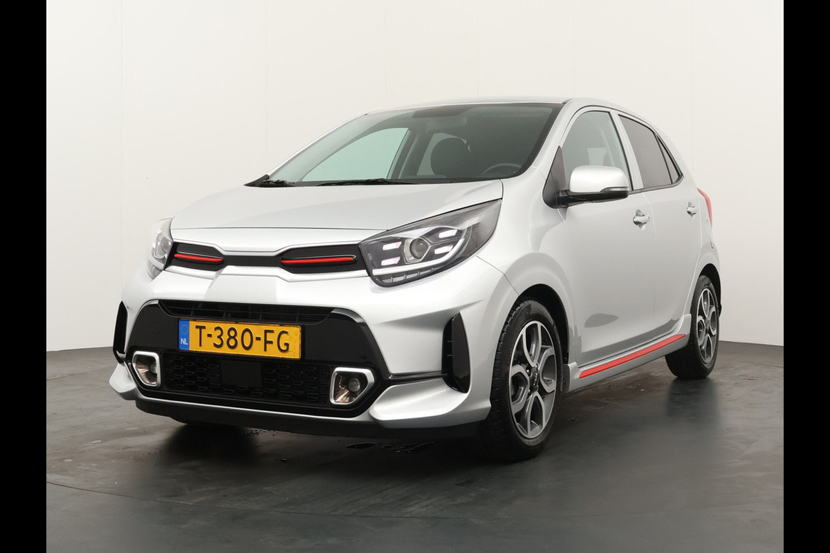 Kia Picanto 1.0 DPi GT-Line - Keyless Entry - Cruise Control - Navigatie - Leder - Apple/Android Carplay - Fabrieksgarantie Tot 2030