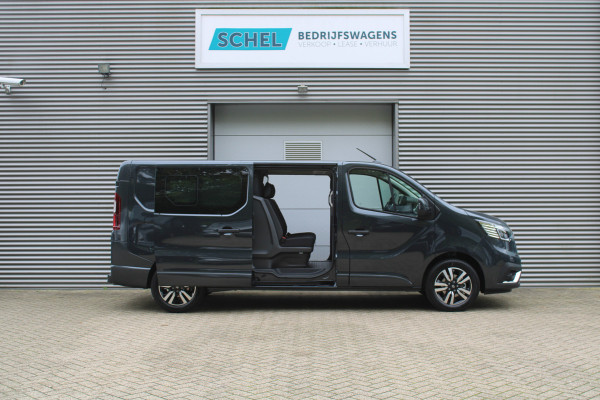 Renault Trafic 2.0 Blue dCi 170pk T29 L2H1 Extra DC - 2x Schuifdeur - Carplay - LED - Blind Spot - Navigatie - Camera - Trekhaak - Stoelverwarm