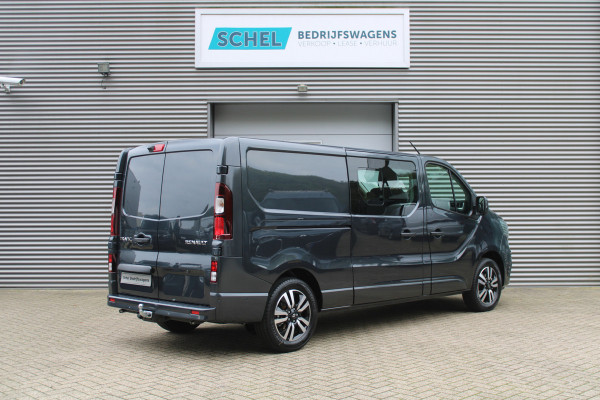 Renault Trafic 2.0 Blue dCi 170pk T29 L2H1 Extra DC - 2x Schuifdeur - Carplay - LED - Blind Spot - Navigatie - Camera - Trekhaak - Stoelverwarm