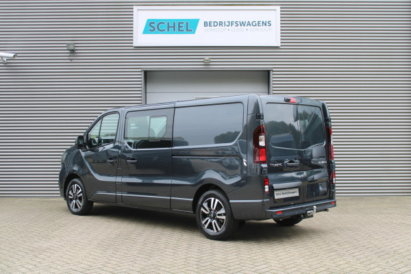 Renault Trafic 2.0 Blue dCi 170pk T29 L2H1 Extra DC - 2x Schuifdeur - Carplay - LED - Blind Spot - Navigatie - Camera - Trekhaak - Stoelverwarm