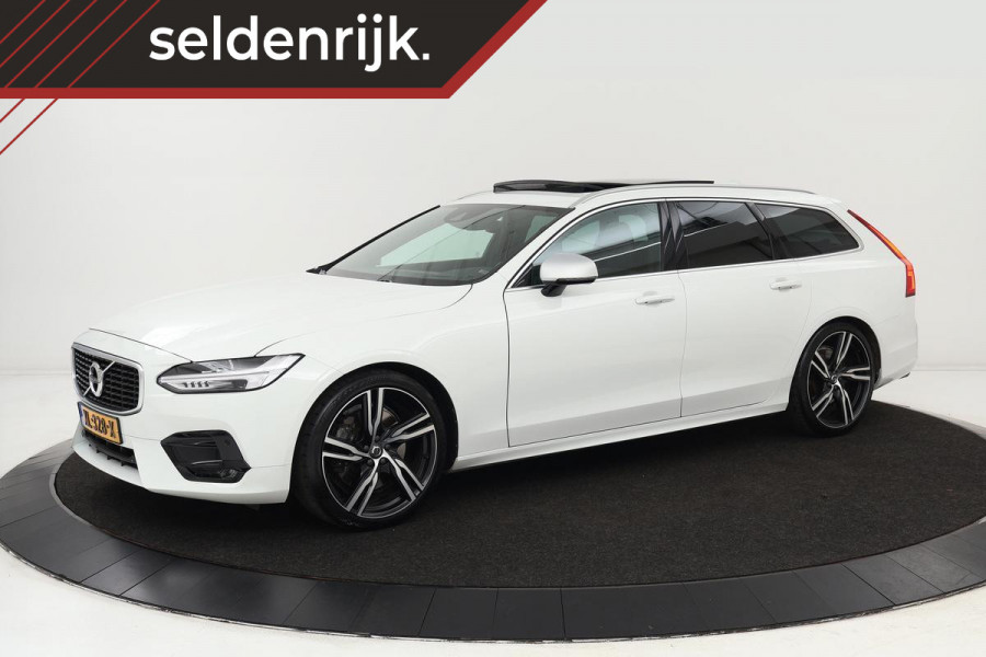 Volvo V90 T4 Sport | Panoramadak | Trekhaak | Head-up | Camera | Nappaleder | Carplay | Stoelverwarming | Adaptive Cruise