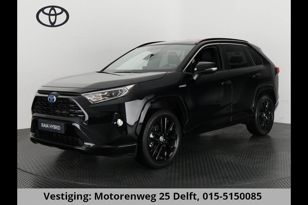 Toyota RAV4 2.5 HYBRID BLACK STYLE EDITION JBL.LEDER.STOELVERWARMING.  TOYOTA GARANTIE TOT 3-2031!