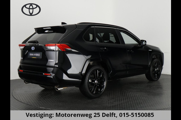 Toyota RAV4 2.5 HYBRID BLACK STYLE EDITION JBL.LEDER.STOELVERWARMING.  TOYOTA GARANTIE TOT 3-2031!