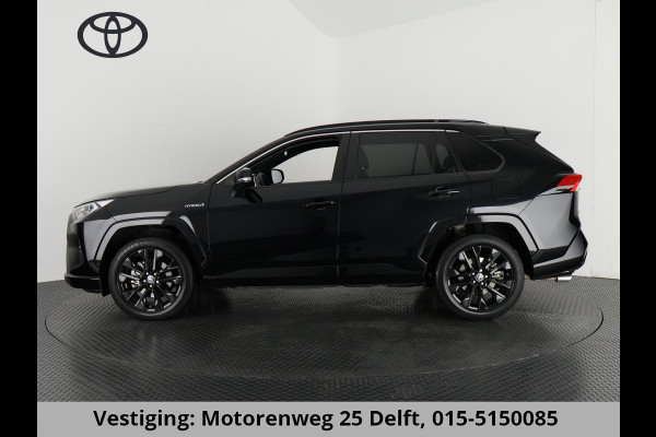 Toyota RAV4 2.5 HYBRID BLACK STYLE EDITION JBL.LEDER.STOELVERWARMING.  TOYOTA GARANTIE TOT 3-2031!