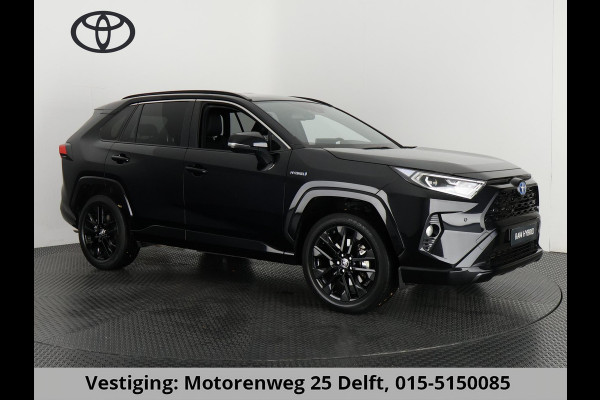 Toyota RAV4 2.5 HYBRID BLACK STYLE EDITION JBL.LEDER.STOELVERWARMING.  TOYOTA GARANTIE TOT 3-2031!