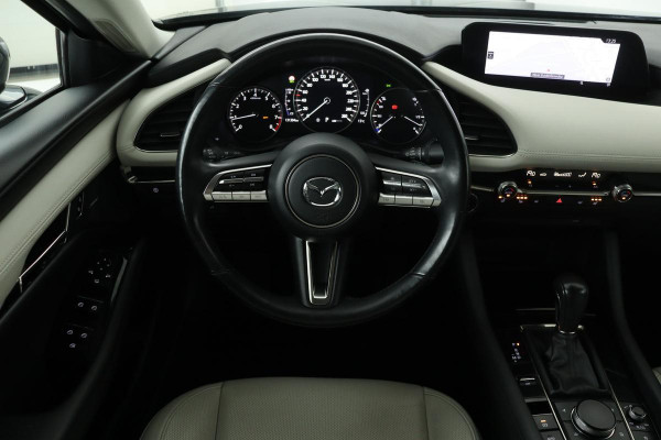 Mazda 3 2.0 SkyActiv-X Hybrid Luxury | Leder | Bose | Memory | Full LED | Stoel & Stuurverwarming | Carplay | Camera