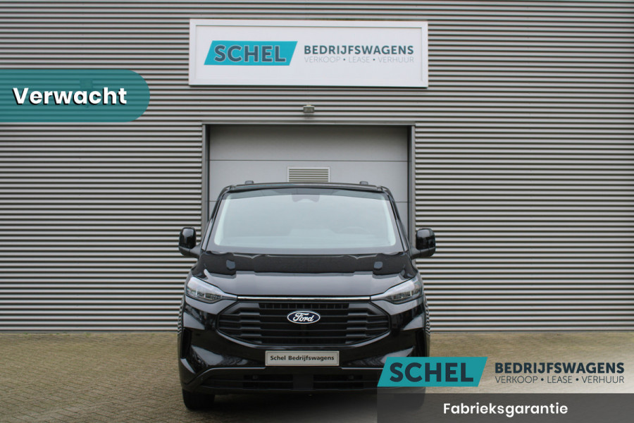 Ford Transit Custom 320 2.0 TDCI L2H1 Limited 170pk Dubbele Cabine Luxe - ACC - Blind Spot - LED - Verwarmd stuur - Navigatie - Rijklaar