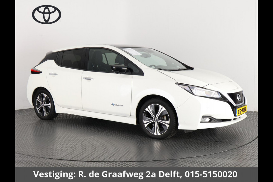 Nissan Leaf Tekna 40 kWh | 360° camera | Stuurverwarming | Stoelverwarming&koeling | Navi | achterbank verwarmd | Apple Carplay/Android