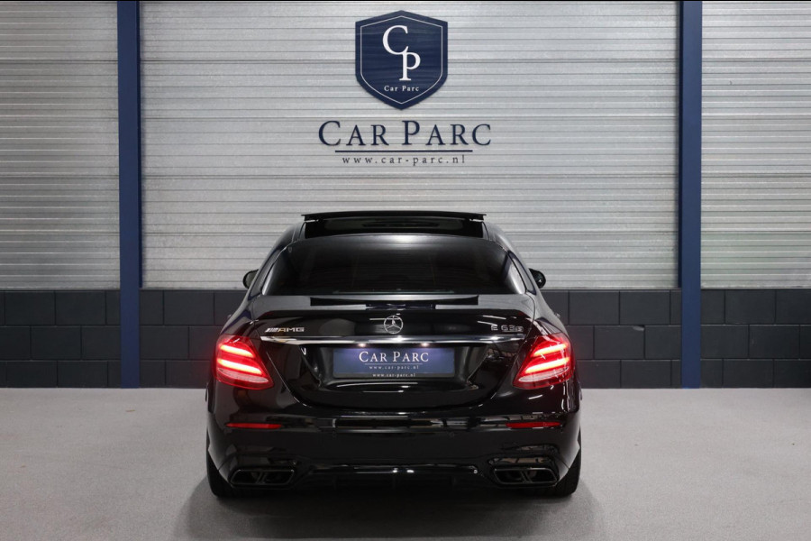 Mercedes-Benz E-Klasse AMG 63 S 4MATIC+ 612+PK KERAMISCH/MASSAGE/VIRTUAL/SFEER/LUCHT/PANO/360/ACC/ECC/12 MDN GARANTIE!