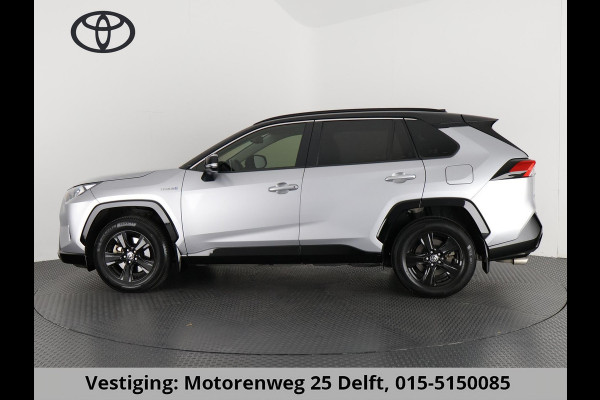 Toyota RAV4 2.5 HYBRID AWD DYNAMIC SILVERLINE BI-TONE CARPLAY NAVI.PDC.1650 KG TREKGEWICHT. GARANTIE TOT 2030!