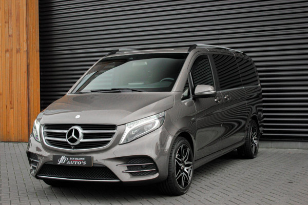 Mercedes-Benz V-Klasse 250d Lang DC Avantgarde Edition 190PK L2H1 DUBBEL CABINE / NAVIGATIE / AMG / LEDEREN BEKLEDING / 2X SCHUIF