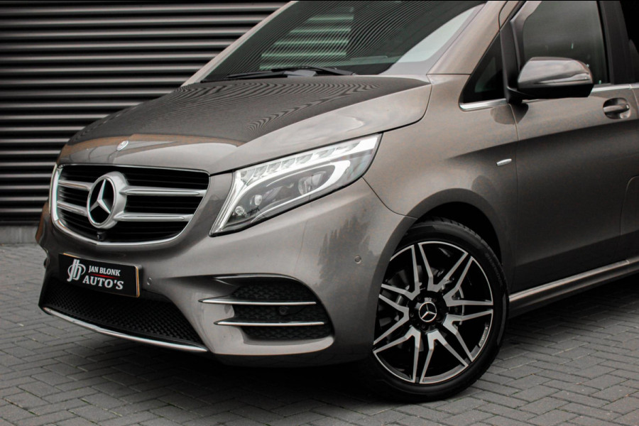 Mercedes-Benz V-Klasse 250d Lang DC Avantgarde Edition 190PK L2H1 DUBBEL CABINE / NAVIGATIE / AMG / LEDEREN BEKLEDING / 2X SCHUIF