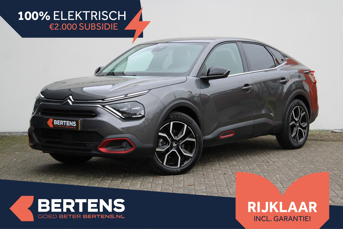 Citroën Ë-C4 X Feel Pack 50 kWh | Navi | Carplay | Parkeercamera | Rijklaarprijs