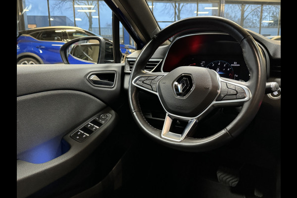 Renault Clio 1.3 TCe 130pk AUT, Edition One Navi, 17 inch, Led, V+A PDC, camera, stoel en stuur verwarming, 100% onderhouden!