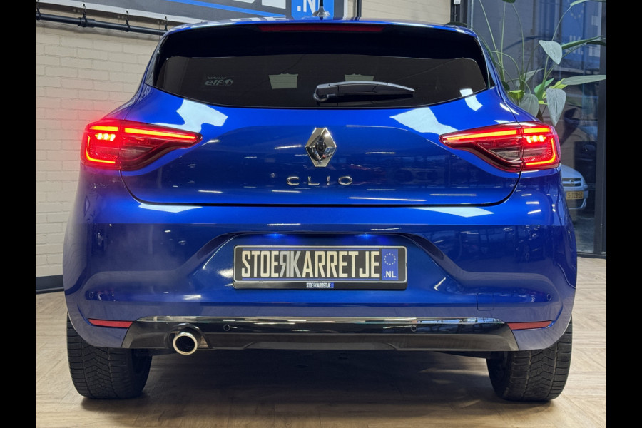 Renault Clio 1.3 TCe 130pk AUT, Edition One Navi, 17 inch, Led, V+A PDC, camera, stoel en stuur verwarming, 100% onderhouden!