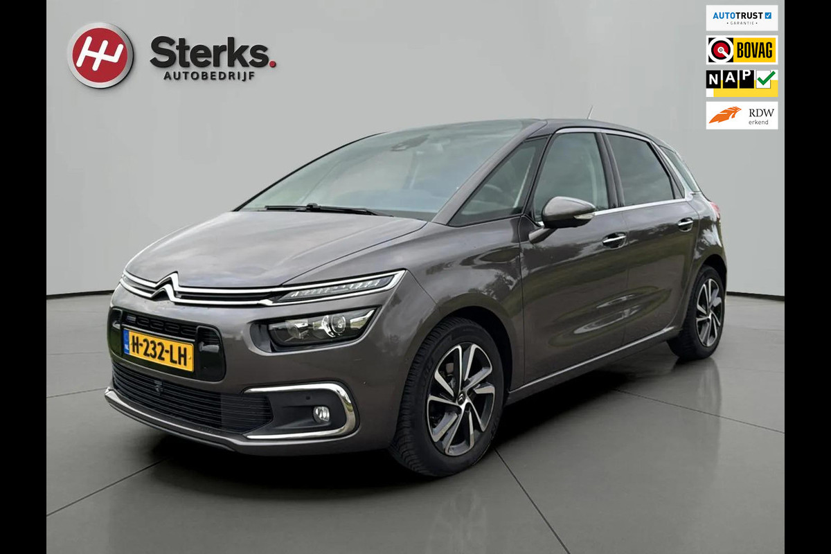 Citroën C4 Picasso AUTOMAAT 1.2 PureTech Shine 130 PK PANORAMADAK DISTRIBUTIERIEM IS VERVANGEN