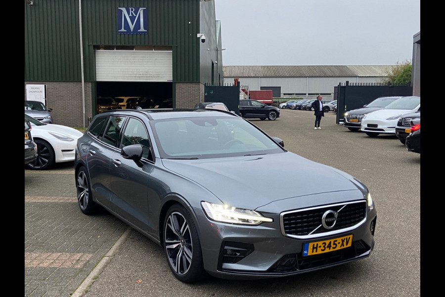 Volvo V60 2.0 T4 R-Design ORIG. NL. NAP KM. | PANO | ELEK. TREKHAAK | MEMORY SEAT | RIJKLAARPRIJS INCL. 12 MND. BOVAGGARANTIE