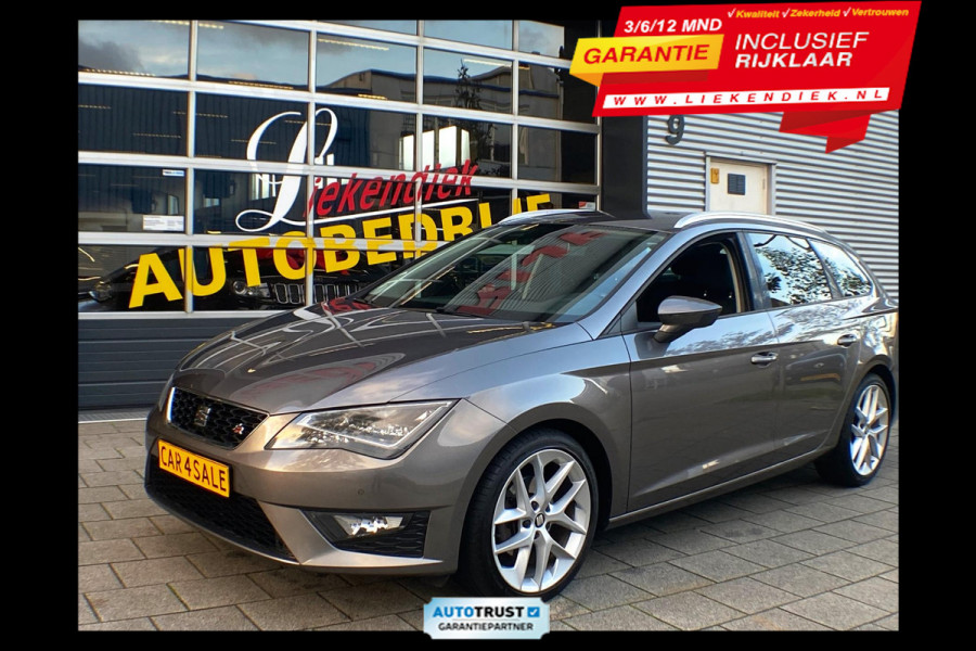 Seat León ST 1.4 EcoTSI FR Connect - Navigatie I LED I PDC I Sport velgen & Sport interieur I Dealer onderhouden I