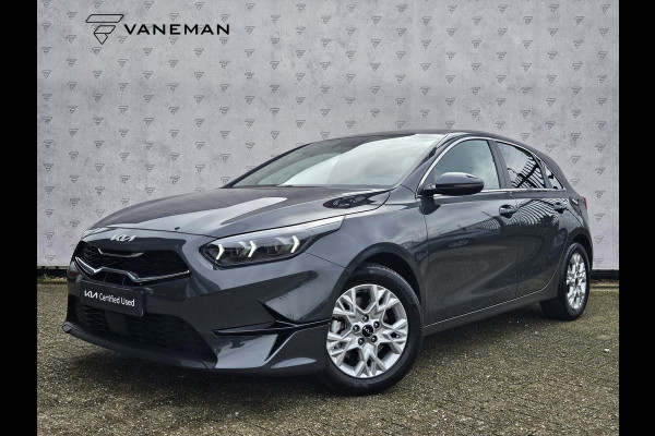 Kia Ceed 1.0 T-GDi DynamicPlusLine | Camera | Navi | H-Leder | Stuur-/Stoelverwarming | Key-Less | Clima | Apple CarPlay/Android Auro | PDC | Cruise | LED |