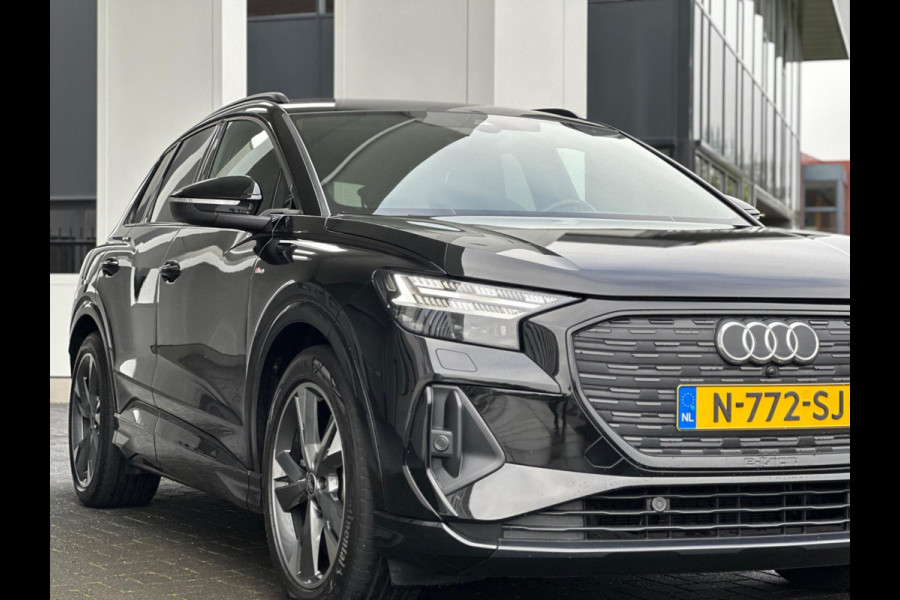 Audi Q4 e-tron 35 S EDITION 55 kWh 2 X S-LINE,vele opties , Nederlandse auto pas, 1e eigenaar