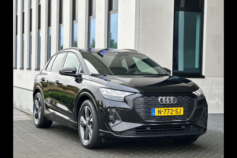 Audi Q4 e-tron 35 S EDITION 55 kWh 2 X S-LINE,vele opties , Nederlandse auto pas, 1e eigenaar