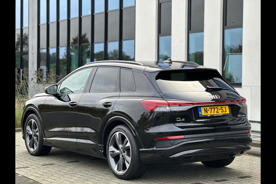 Audi Q4 e-tron 35 S EDITION 55 kWh 2 X S-LINE,vele opties , Nederlandse auto pas, 1e eigenaar