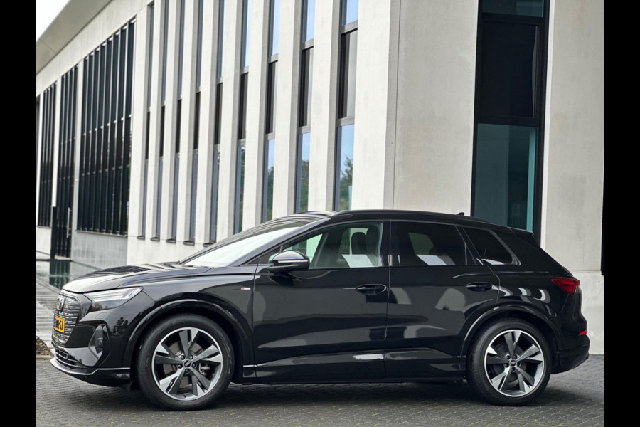 Audi Q4 e-tron 35 S EDITION 55 kWh 2 X S-LINE,vele opties , Nederlandse auto pas, 1e eigenaar