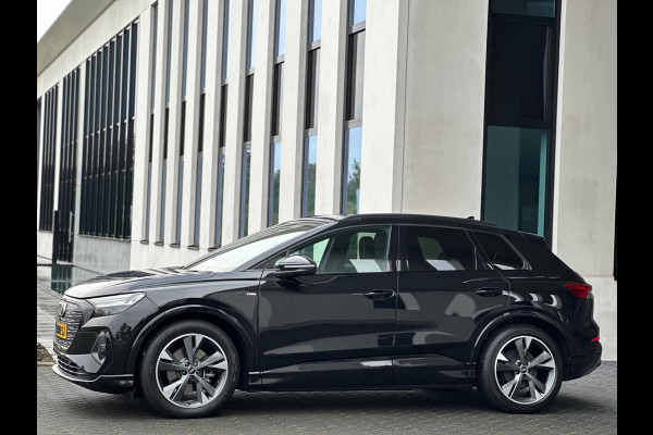 Audi Q4 e-tron 35 S EDITION 55 kWh 2 X S-LINE,vele opties , Nederlandse auto pas, 1e eigenaar