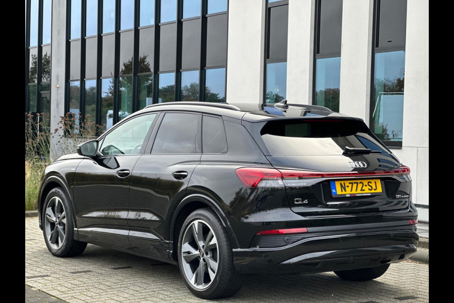 Audi Q4 e-tron 35 S EDITION 55 kWh 2 X S-LINE,vele opties , Nederlandse auto pas, 1e eigenaar