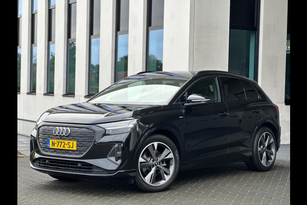 Audi Q4 e-tron 35 S EDITION 55 kWh 2 X S-LINE,vele opties , Nederlandse auto pas, 1e eigenaar