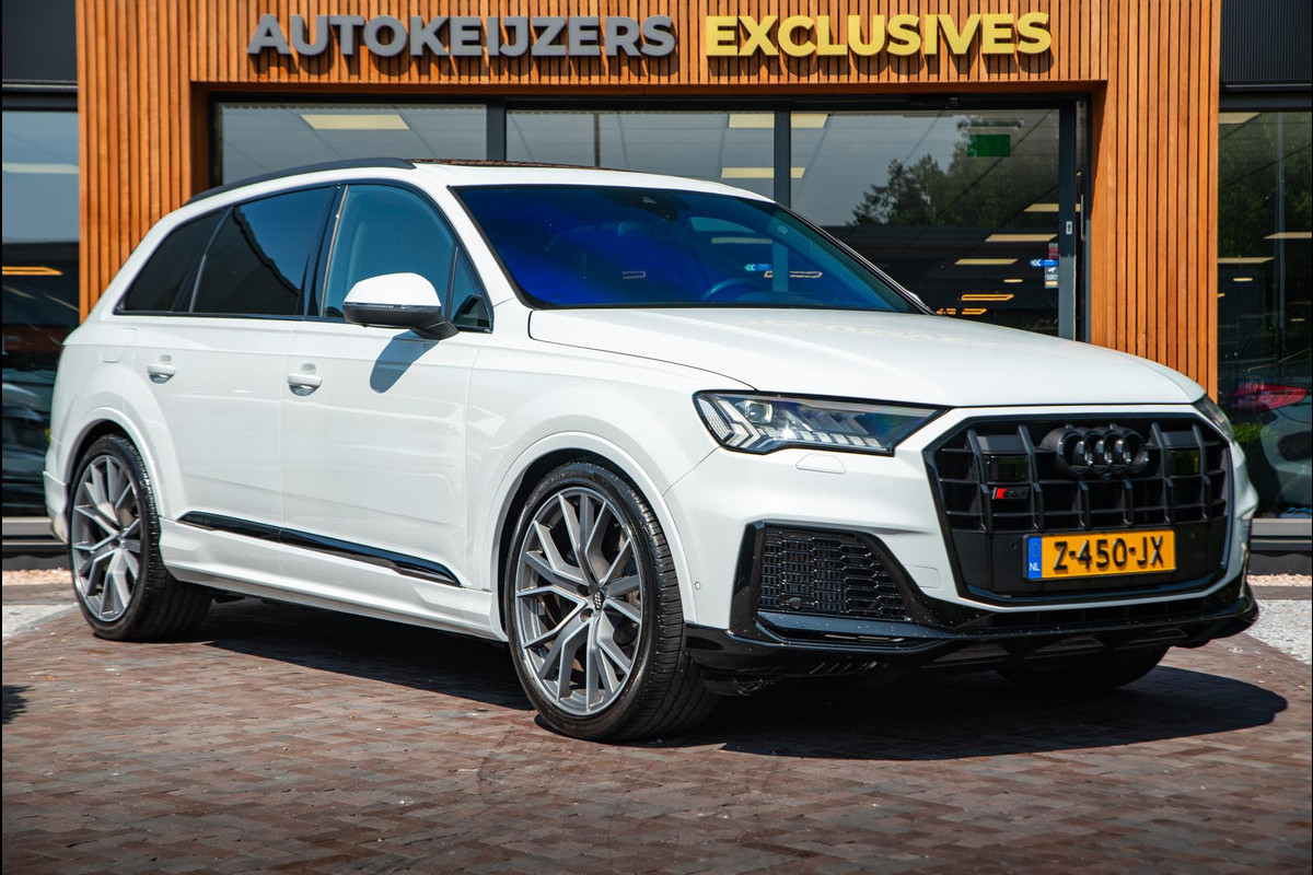 Audi Q7 4.0 TFSI SQ7 quattro B&O 360 Camera Stoelvent. Luchtvering DAB+ Trekhaak