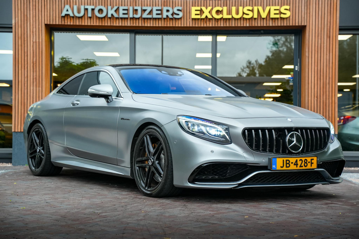 Mercedes-Benz S-Klasse Coupé AMG 63 4Matic Panoramadak Kleppenuitlaat Burmester