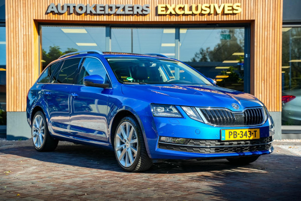 Škoda Octavia Combi 1.4 TSI Greentech Style Business Panodak Leer Alcantara DAB+ Camera Navi Trekhaak Stoelverw.